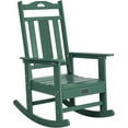 NALONE Weatherproof Outdoor Rocking Chair, HDPE Material, Patio Rocker ...