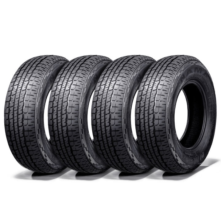 NAMA Set of 4 ST225/75R15 10-Ply Radial Trailer Tires , ST225/75r15 ...