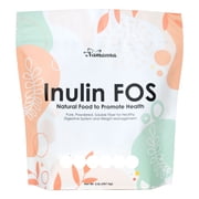 NAMANNA Inulin FOS Powder   Prebiotic Fiber for Gut Health, Chicory Root, Vegan, 2 lb