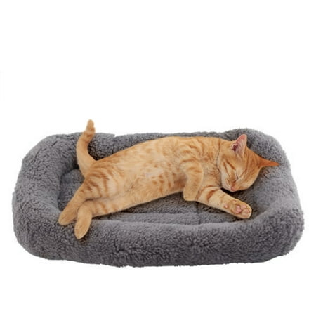 NAMSAN Cat Bed for Kitten Cosy Soft Small Pet Cushion Washable Bed ( 15'' X 10'')