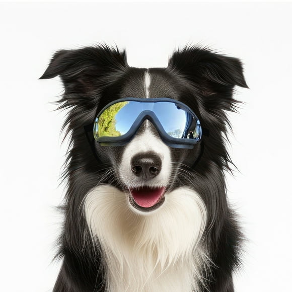 NAMSAN Dog Goggles for German Shepherd/ Golden retriever Eye Protection with Adjustable Straps