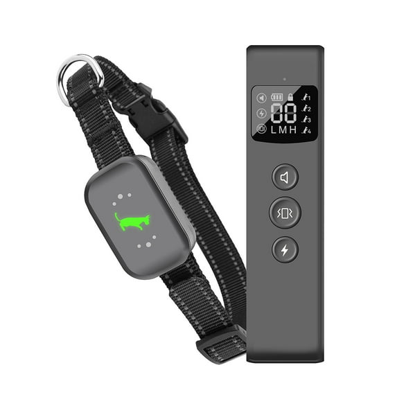 NAMSAN Dog Training Collar Electric Dog Shock Collar Rechargeable Waterproof E-Collar for Dogs, 3 Training Modes, All Breeds, Remote 1600FT, Security Lock