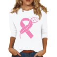 thumbnail image 1 of NAMTYQX Blouses for Women Dressy Casual Relaxed Fit Crewneck White Size S, 1 of 4