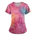 thumbnail image 1 of NAMTYQX Breast Cancer Shirts Cool Loose Plus Size Pink Breast Cancer Shirt Multicolor Size 2XL, 1 of 4