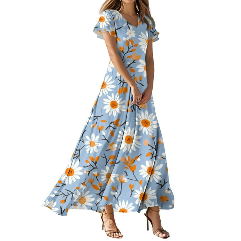 smock maxi dress Sleeveless Smocked Maxi- Arbor Blue – The Island Cabana