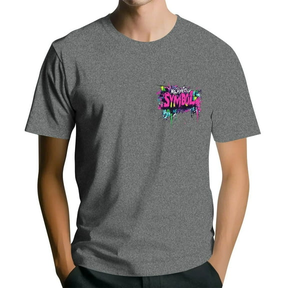 NAMTYQX Hawaiian Shirt for Men Crew Neck Casual Cool Plus Size Comfortable Short Sleeve Easy Baggy Graphic Lightweight T Shirts for Man Gray Size S