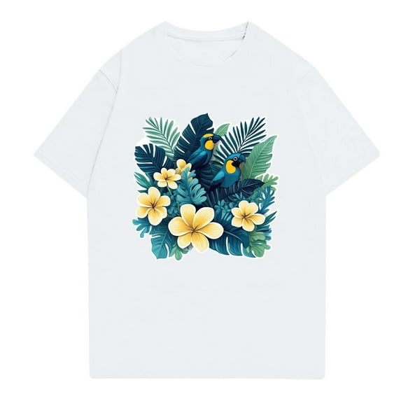 NAMTYQX Mens T-Shirts O Neck Patterned Lounge Short Sleeved Light Relaxed Fit Cool Casual Plus Size Breathable Mens Graphic Tees White Size 3XL