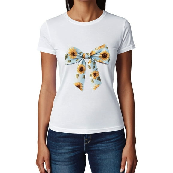 NAMTYQX Oversized Graphic Tees for Women Bedruckt Relaxed Fit Breathable Oversized Short Sleeve Crewneck Trendy Patterned Lightweight Short Sleeve Blouses for Women White Size S