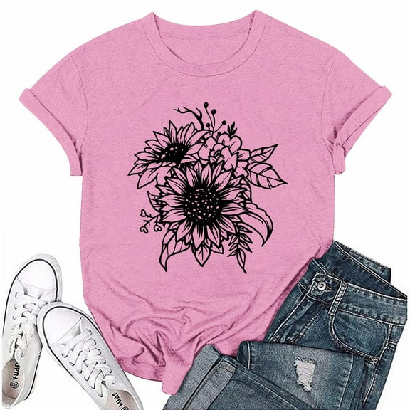 NAMTYQX Plus Size Tops for Women Cool Stretch Print Relaxed Fit Scoop Neck Short Sleeve Fullprint Plus Size Casual Womens Graphic Tees White Size XL