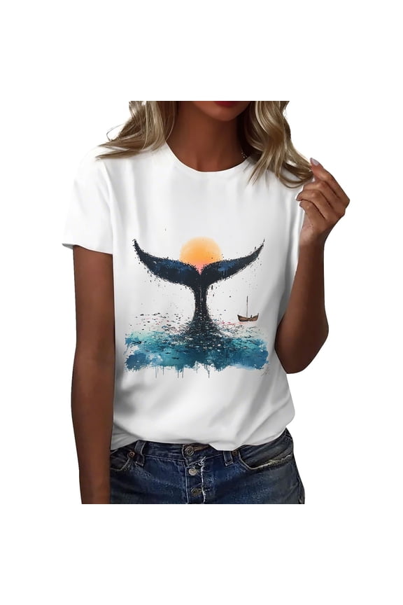 Short Sleeve Blouses for Women Stretchy Boxy Fit Crewneck Softest Simple Casual Patterns Plus Size Short Sleeve Black Size 3XL