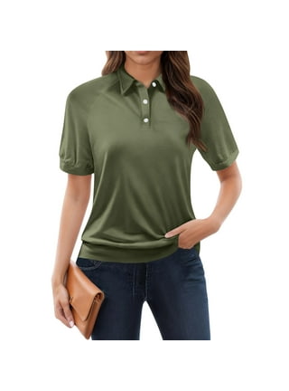 Tシャツ・カットソー K-WAY Woman Polo Shirt Beige K4123RW 634