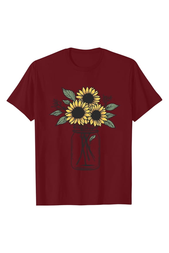 Summer Tops Casual Light Print Short Sleeve Boxy Fit Print Cool Plus Size Crew Neck Womens Tops Dressy Casual Wine Size M