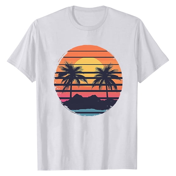 NAMTYQX Womens Tops Printed Crewneck Fashion Slack Soft Mit Print Plus Size Stretchy Short Sleeve Cute Summer Tops for Women White Size 3XL