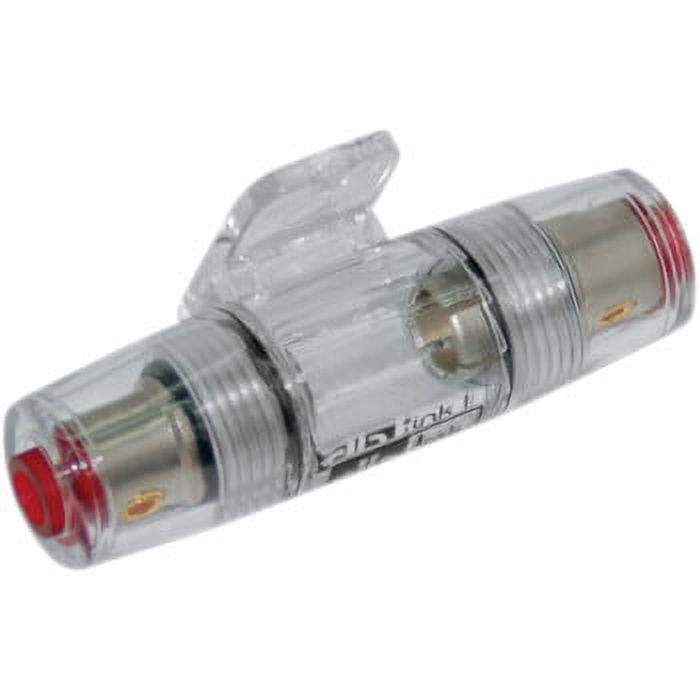 NAMZ AMP Power 4/8g In Line AGU Fuse Holder Nickel-Plated (Single)