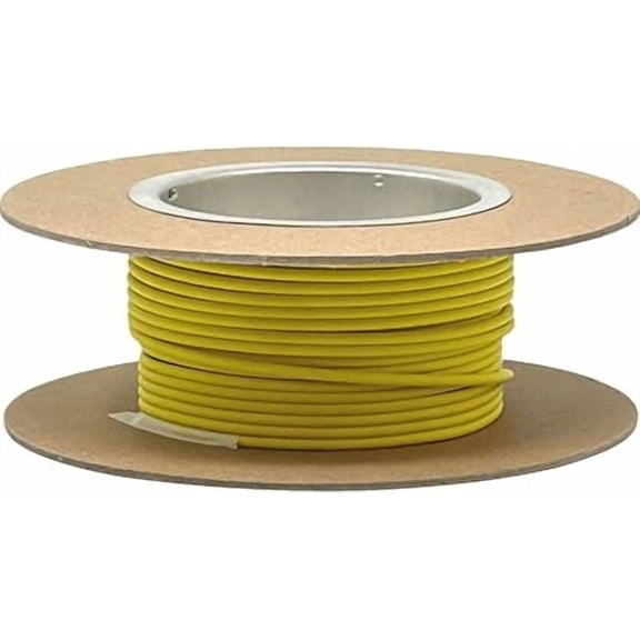 NAMZ GXL Primary Wire Bare-Copper 25ft. Spool 16g - Yellow