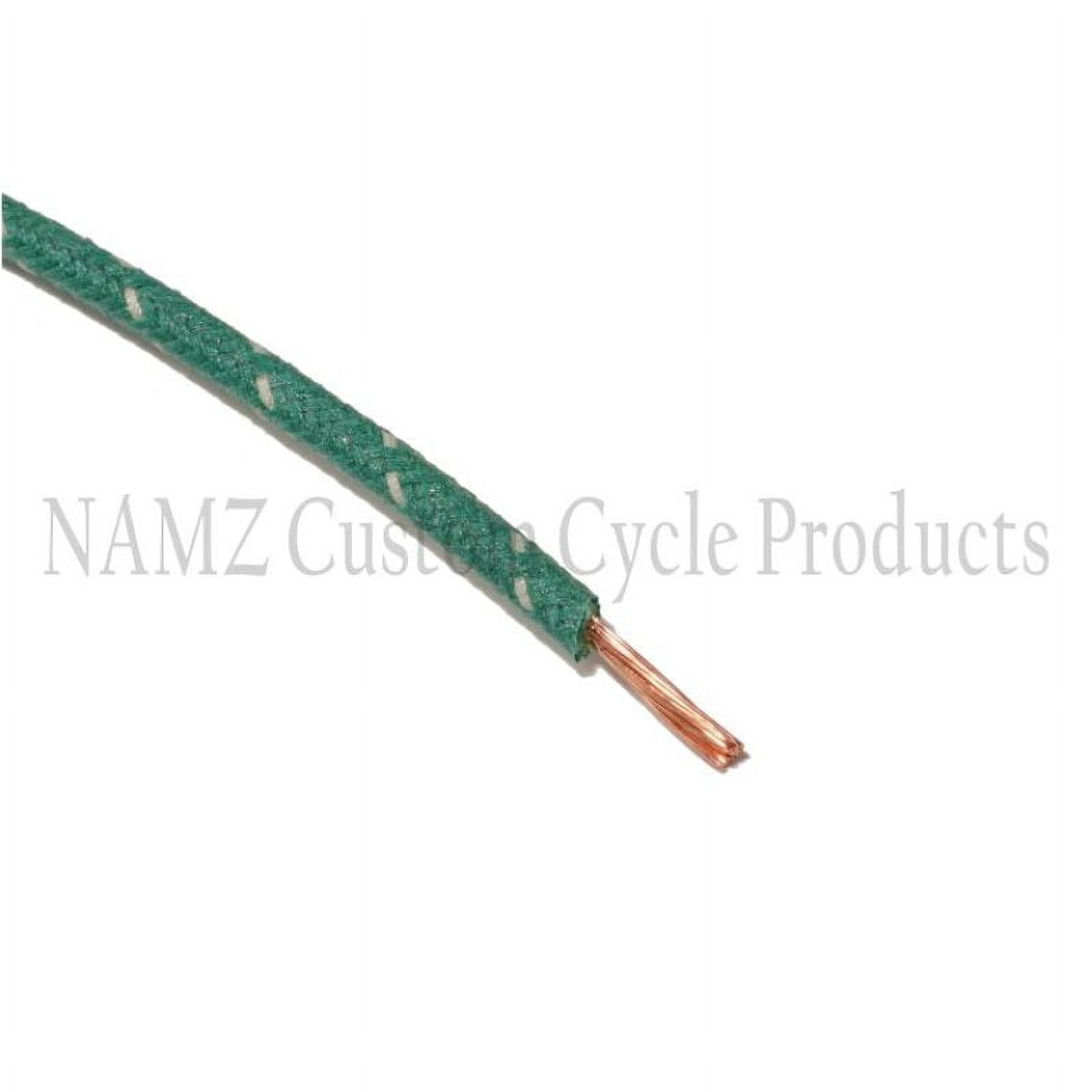 Cavo Impianti Elettrici Marine Ancor Filo Di Rame Stagnato 10AWG Verde/Giallo - 100 Piedi (30.5m) Filo Elettrico Ancor