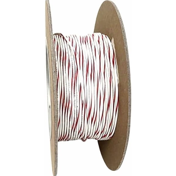 Namz NWR-92-100-20 100-Foot OEM Color Wire Spool - 20 Gauge - White/Red Stripe