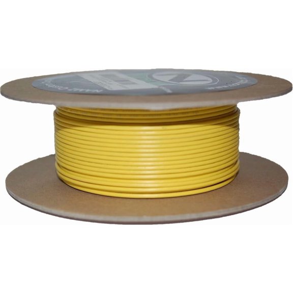 Namz NWR-4-100-20 100-Foot OEM Color Wire Spool - 20 Gauge - Yellow