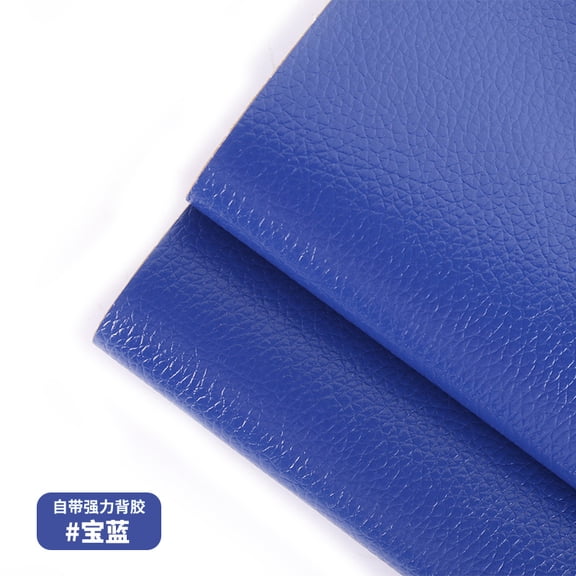 NAMZI 1 Pc 9.823.6in Self-Adhesive Leather Repair Patch, Strong Anti-Scratch Tape for Sofas, Couches & Car Seats, Sapphire Blue