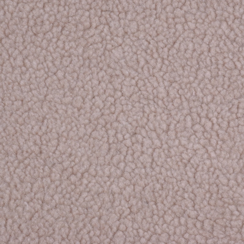 NAMZI 1 Yard x 63in Plush Fleece Fabric, Lambskin-Like Faux Fur Material, Thermal Lined for DIY Sewing & Handmade Crafts, Dark Beige
