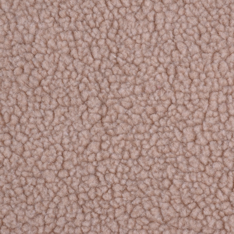 NAMZI 1 Yard x 63in Plush Fleece Fabric, Lambskin-Like Faux Fur Material, Thermal Lined for DIY Sewing & Handmade Crafts, Khaki