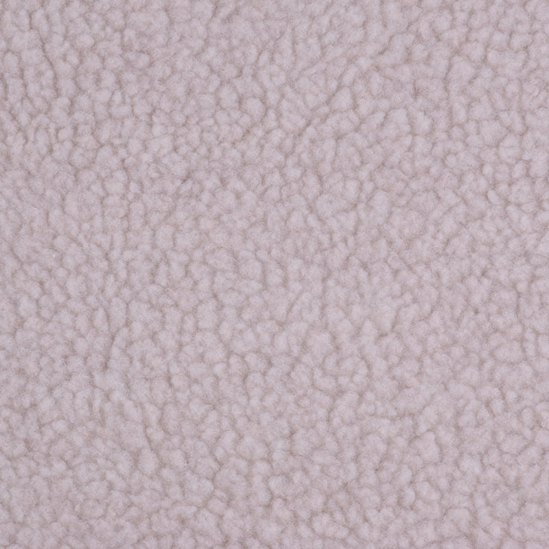 NAMZI 1 Yard x 63in Plush Fleece Fabric, Lambskin-Like Faux Fur Material, Thermal Lined for DIY Sewing & Handmade Crafts, Light Beige