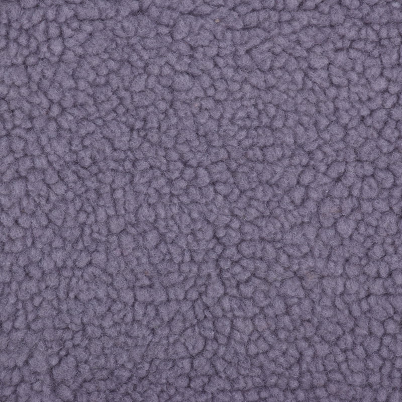 NAMZI 1 Yard x 63in Plush Fleece Fabric, Lambskin-Like Faux Fur Material, Thermal Lined for DIY Sewing & Handmade Crafts, Medium Grey