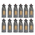 thumbnail image 1 of NAMZI 12PCS Wine Gift Bag with Drawstring, 13.78×5.9inch Reusable Bottle Wrap Dresses Pouches for Birthday Wedding Party Favors Blind Tasting（Grey）, 1 of 5