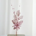 thumbnail image 1 of NAMZI 16.5 Inch Artificial Glitter Berry Stem Ornaments, 6 Pack Christmas Tree Ornaments, Decorative Bead Sticks, Glittery Twigs(Rose gold), 1 of 3