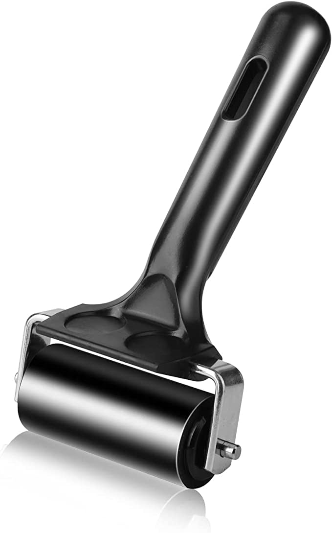 Namzi 2.2 Inch Rubber Roller Tool, Rubber Brayer Roller for Printmaking