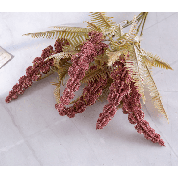 NAMZI 3pcs Spiraea Artificial Flowers, Fake flowers, Flores Artificiales Para, Wedding Decor