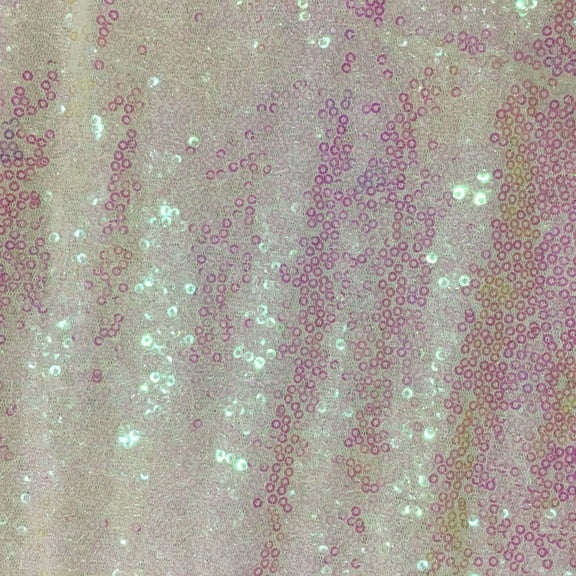 NAMZI 51in Wide x 2.2 Yards Length Sequin Fabric by The Yard, Glitter Linen Material for Tablecloth, Table Runner & Photo Booth Backdrop, Colorful