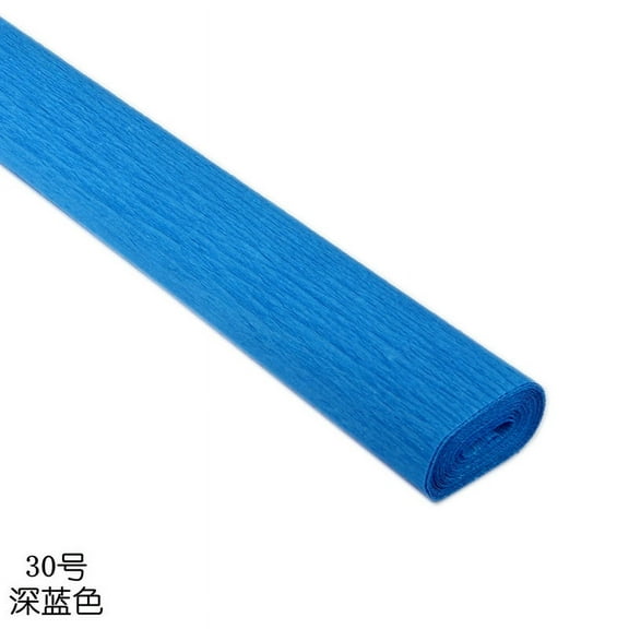 NAMZI 8.2ft x 19.7 Inch Crepe Paper Roll, Wedding Ceremony & Large Festivals Event Decor,Steel Blue