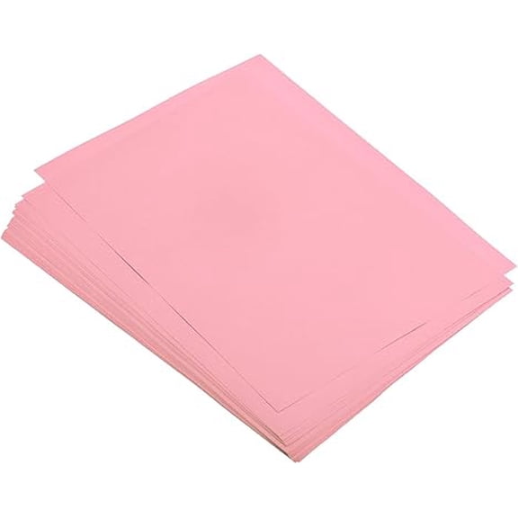 NAMZI A4 Colored Paper 11.7"x8.2", 100 Sheets, Multipurpose for Printer, Document Copying & Art Craft Projects, Pink