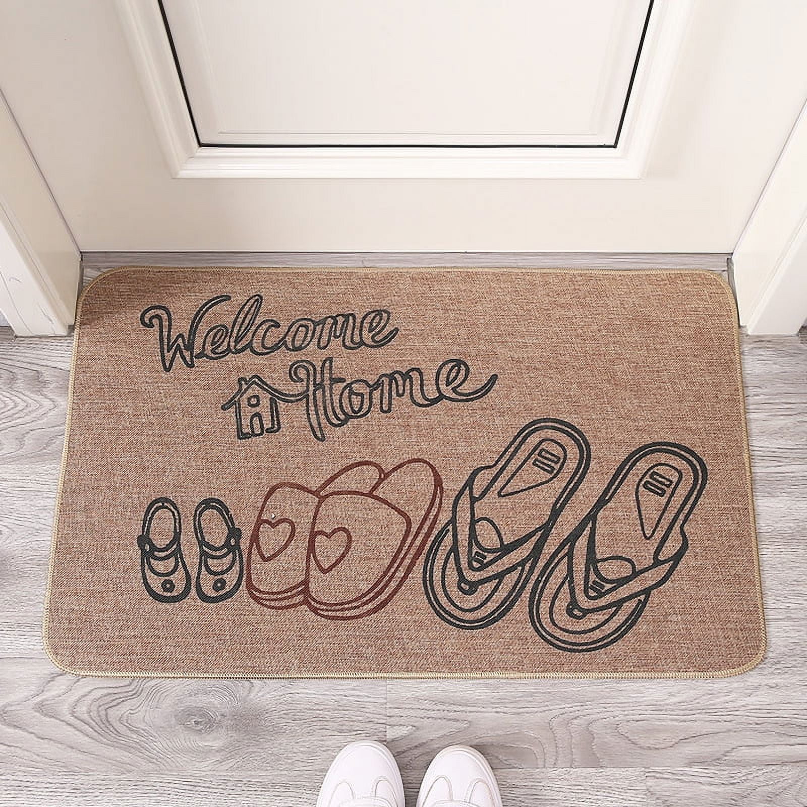 NAMZI Bathroom Rug Mat , Non-Slip Plush Shaggy Bath Carpet, Machine Wash Dry, Bath Mats for Bathroom Floor, Tub and Shower, Bathroom Runner Bathmat Accessories Decor 17*47inch (A)