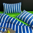 thumbnail image 1 of NAMZI Bed Sheets Set, Bedding Sheets Pillowcases Kit, Twin Bed Set, Hotel Bedding, Home Decor(Dark Blue), 1 of 4