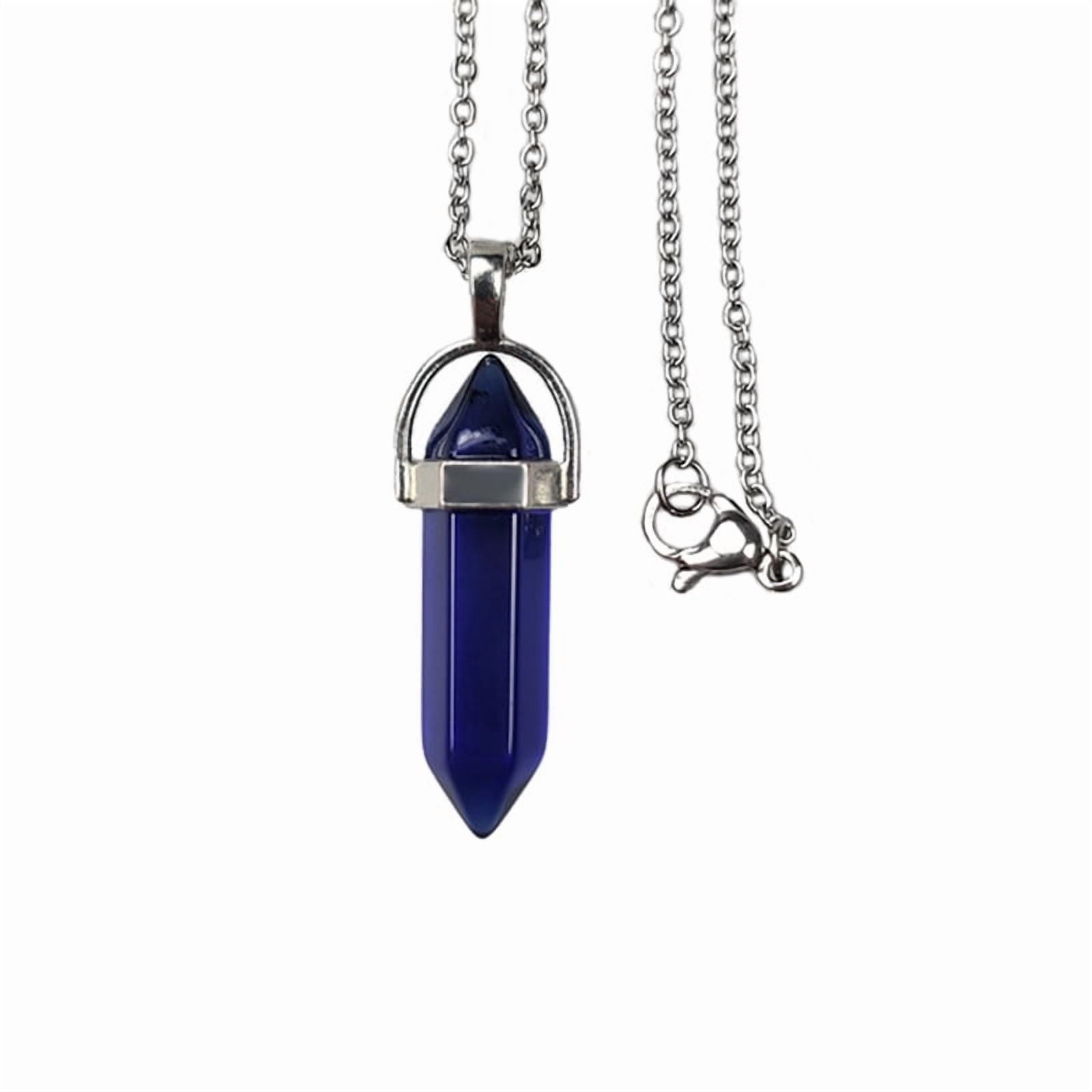 NAMZI Crystal Necklaces for Women Crystal Pendant Gemstone