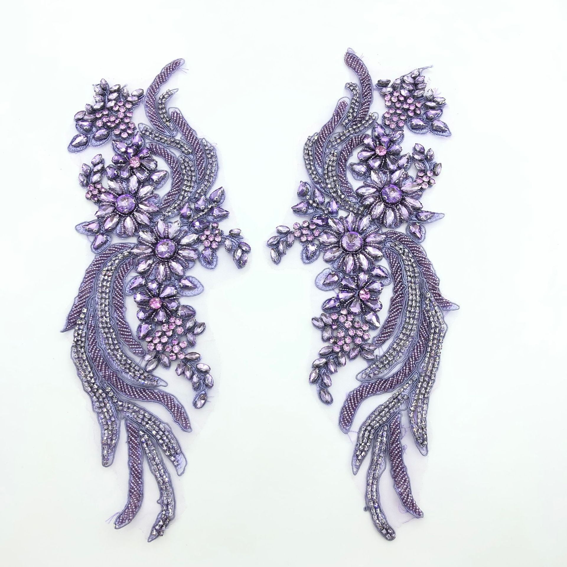 purple lace dress accessories ELO