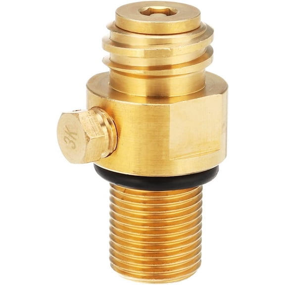 NAMZI M181.5 Thread Replacement Valve CO2 Tank Brass Pin Valve for Soda Stream