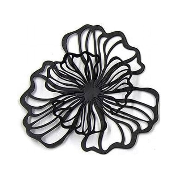 NAMZI Metal Wall Art Decor for Living Room, Home Decor Living Room Wall Decor, Silhouette Wall Art(Black)
