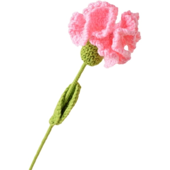 NAMZI Mother Day Carnations Flower Gift Preserved Eternal Blue Handmade Carnations Gifts for Women Girl Forever Artificial Fake Flower Bouquets Mothers Day Mom Gifts Pink