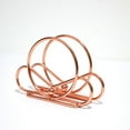 thumbnail image 1 of NAMZI Napkin Holder, Simple Design Metal Napkin Holders Upright Decorative Napkins Holder for Home Kitchen Table, Rose Gold, 1 of 5
