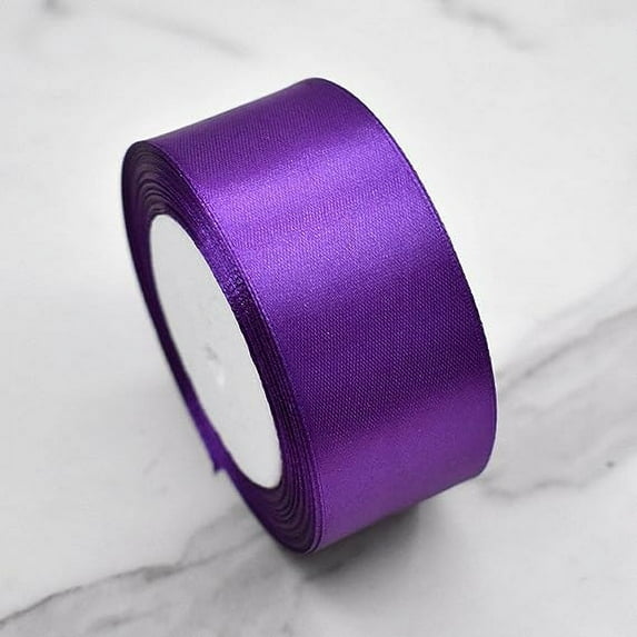Namzi Ribbon, Rose Flower, Ribbon, Bow Ribbon, Deep Purple