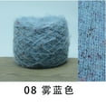 thumbnail image 1 of NAMZI Soft Plush Wool Acrylic Fancy Loop Yarn for Doll Hair Making,Crochet Knitting,Needle Felting Doll Hair | Curly Hair Coils of Wool Felt Carded Sheep Wool,Roving,Fiber(50g，A12), 1 of 4