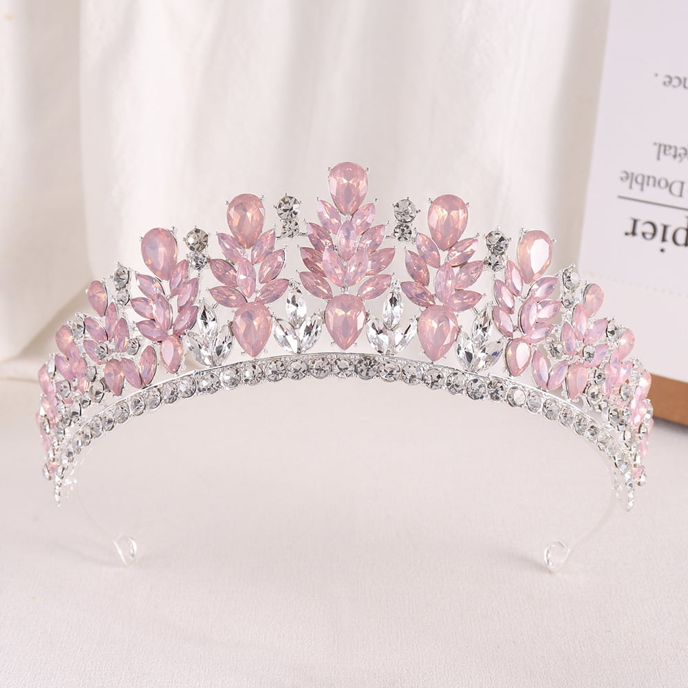 NAMZI Wedding Tiara for Bride Princess Tiara Headband Bridal 