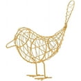 thumbnail image 1 of Namzi Wire Iron Bird Figurine Metal Craft Ornament for Home Room Decor (Gold), 1 of 5