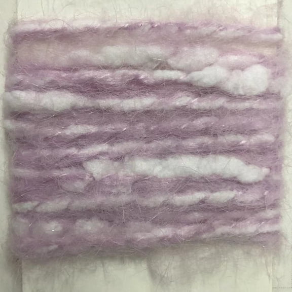 NAMZI Wool Felt Hair Coils, Soft Plush Wool-Acrylic Fancy Loop Yarn, Perfect for Needle Felting, Crochet Knitting & Craft Projects(50g，A106)