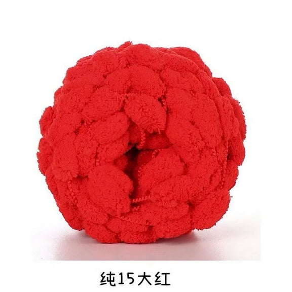 NAMZI Wool Felt Hair Coils, Soft Plush Wool-Acrylic Fancy Loop Yarn, Perfect for Needle Felting, Crochet Knitting & Craft Projects(50gA261)