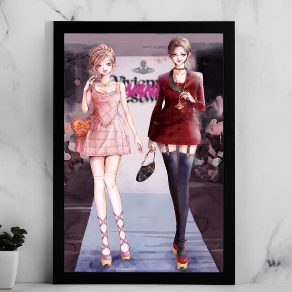NANA Anime Poster, Wall Art Prints, Keepsake, Home Decor, Live Room Wall Art Unframed Size 24''x36'' GooGate
