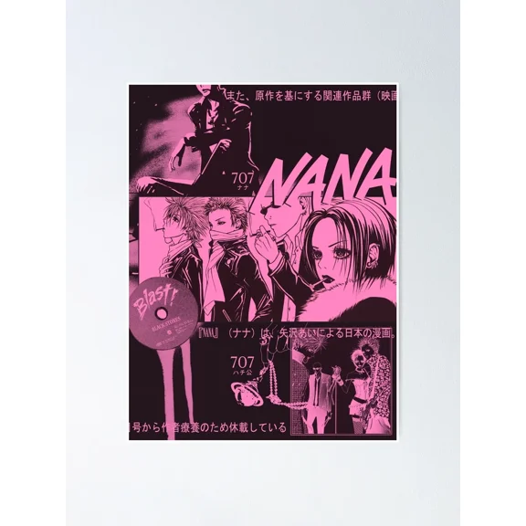 NANA anime Poster Unframed Size 24''x36'' GooGate
